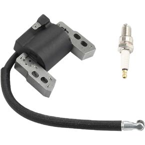 590454 Ignition Coil Compatible with 796964 695711 555530 557040 802574 492416 493237 491760 792631 799381 790817 692605 802574 Magneto Armature 12H802 Engine with Spark plug