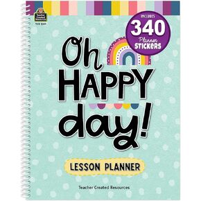 Teacher Created Resources Oh Happy Day Lesson Planner