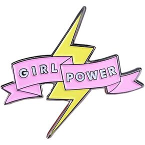 Inspirational Gifts for Women, Teen Girls, and Adults, Girl Power Lapel Pins Girl Power Lapel Pins