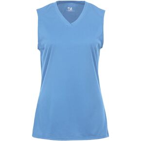 B-Core Ladies' Sleeveless Tee Columbia Blue X-Large