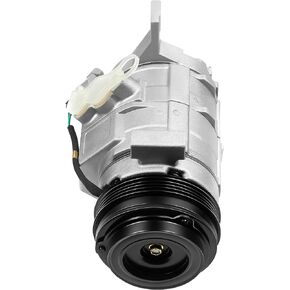 cciyu Air Conditioning Compressor 2004-2007 Fit for Ch-evrolet Express 1500 2000-2013 for GMC Sierra 1500 Replaces CO 21671C AC Compressor for Car 4 Grooves 10S20F