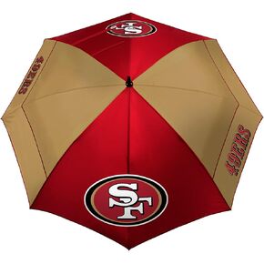Team Effort San Francisco 49ers 62" WindSheer® Lite Umbrella