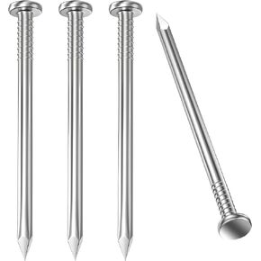 Hardware Nails, Wood Nails, Long Nails, Galvanized Concrete Wall Nail for Hanging Pictures and Woodworking, Cement Nails Suit for Drywall and Pine (1-1/4 In)