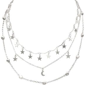 Choker Necklace Set Multilayer Layers Chain Clavicle Necklace Jewelry for Women