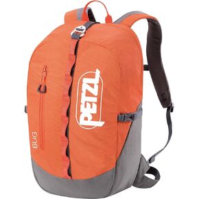 PETZL BUG Backpack - Backpack for Single-Day Multi-Pitch Climbing - Red
