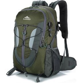 Loowoko Hiking Backpack, 40L Water Resistant Camping Backpack for Men & Women, Lightweight Travel Daypack Bag
