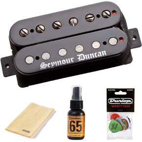 Briskdrop Seymour Duncan Black Winter Humbucker Bridge Pickup - Bundled with Dunlop Pick Pack and Dunlop Polishing Kit