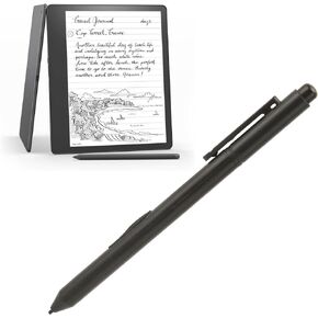 EMR Stylus with Digital Eraser, 4096 Pressure Level Sensitivity Soft Tip Digital Stylus, for EMR Devices for Wacom for Scribe for Galaxy Tab S6 Lite, etc.