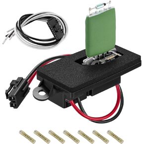 BDFHYK 973-409 HVAC Blower Motor Resistor Compatible with Cadillac Escalade Chevy Avalanche Silverado Suburban Tahoe GMC Sierra Yukon Yukon XL Blower Control Module Replacement for RU371 15305077