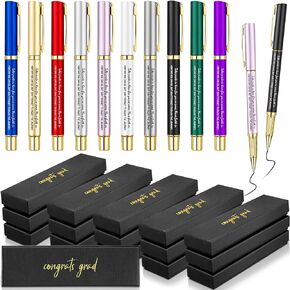 30 Set Christian Gifts for Women Men Bible Verse Ballpoint Pens with God Bless Pen Boxes Inspirational Religious Pens with Engraved Scripture Gifts for Prayers Church Office Supplies