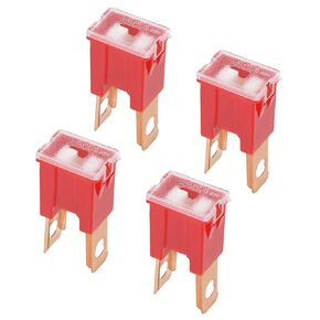 uxcell Tridge Fuse 32V 50A Male Terminal Blade J Case Box for Truck 4pcs