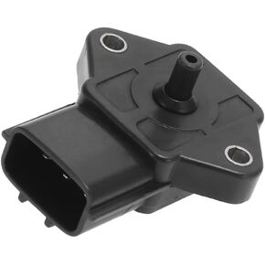 Motoforti Car Intake Manifold Air Pressure Boost,MAP Replacement Sensor,for Nissan Quest 1998-1999,Plastic Metal,PS61-01,Black