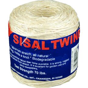 T.W Evans Cordage 15-108 Sisal Twine, 300'/1-Ply