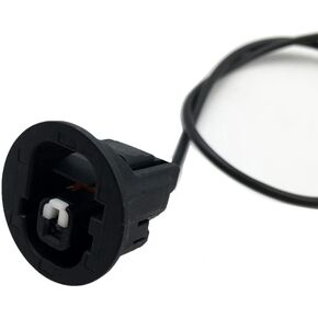Allmost 1x Connector 1-Way 1 pin Compatible with Toyota Oil Pressure Sensor 90980-11363, Black
