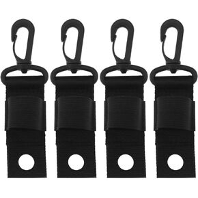 The Lord of the Tools 4PCS Floatant Holder with Buckle Fly Line Cleaner Tackle Retractor Fly Fishing Accessory for Hiking Fishing Nylon Plastic