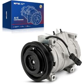 KAX Air Conditioner AC Compressor with Clutch, 78387 replacement for Chrysler PT Cruiser 2001-2010, Dodge Neon 2003 2004 2005, Dodge SX 2003-2005