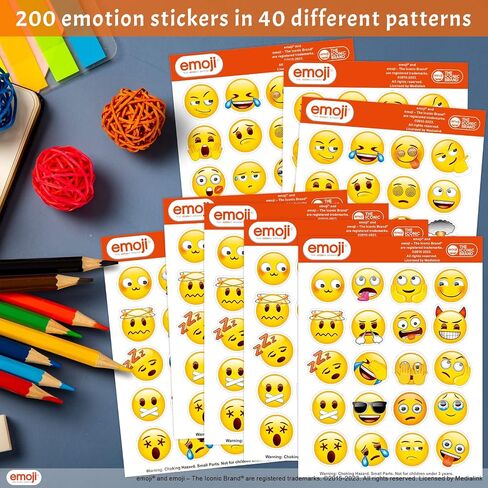 Emoji Stickers for Kids Emotion Sticker for Teacher Classroom Rewards 200Pcs in Saudi Arabia