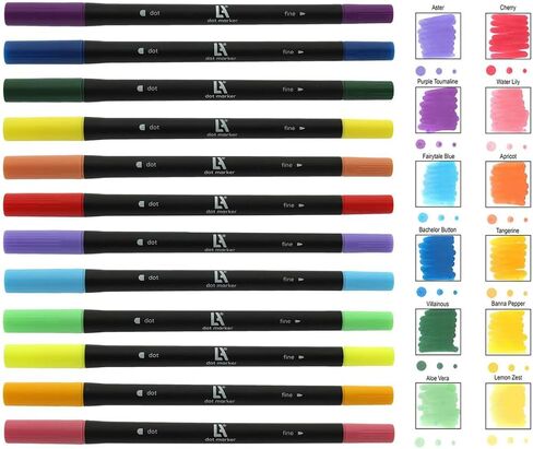 Leisure Arts Dot Art Animal Color Book, 5"x7", Dot Art, Dot Marker Book, Dot Art Activity Book, Dot Book, Dot Coloring Book, Dot Paint Book, Dot Art Book, Dot Markers Coloring Book in Saudi Arabia