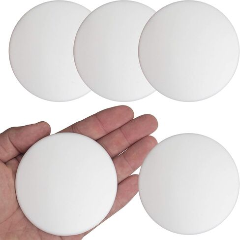 3 Inch Door Stopper Wall Protector Shield Self Adhesive Handle Bumper Rubber Stop (Clear-2 pcs) in Saudi Arabia