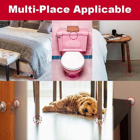 3 Inch Door Stopper Wall Protector Shield Self Adhesive Handle Bumper Rubber Stop (Clear-2 pcs) in Saudi Arabia
