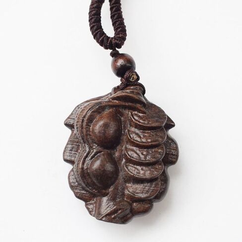 Handmade Wooden Fish Craft Pendant Retro Folk for Dress Sweater and Leisure Dressing/Clothing Accessories/Home Decoration Pendant - Curved tail fish in Saudi Arabia