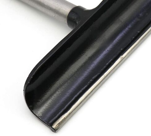 Silver Stainless Steel Lathe Tool Rest for Woodworking Wood Turning Lathe Turning Tool Curved-shaped Rest, 5/8" Diameter Post in Saudi Arabia