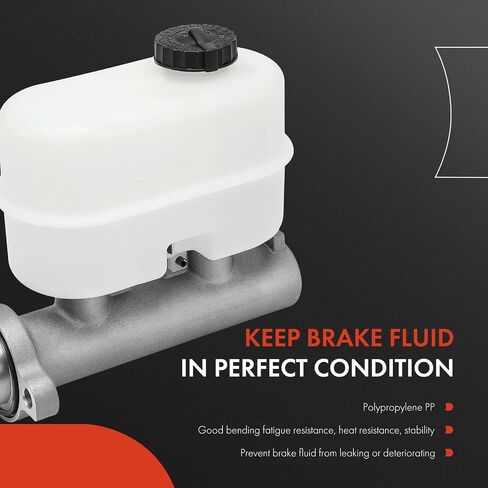 A-Premium Brake Master Cylinder with Reservoir and Sensor Compatible with Dodge Vehicles - Ram 2500, Ram 3500, 2003 2004 2005 - Replace# 5093407AA in Saudi Arabia