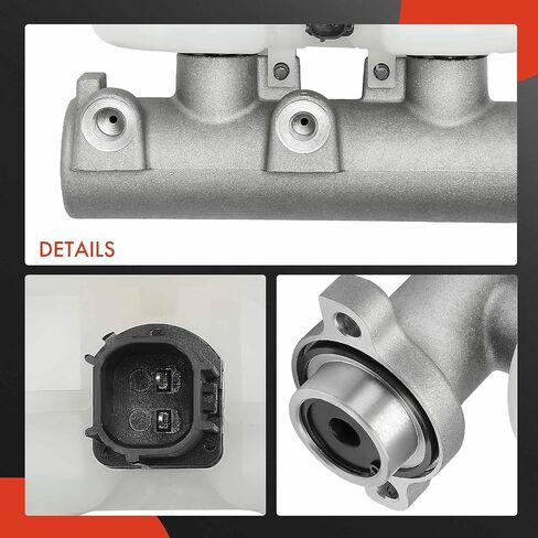 A-Premium Brake Master Cylinder with Reservoir and Sensor Compatible with Dodge Vehicles - Ram 2500, Ram 3500, 2003 2004 2005 - Replace# 5093407AA in Saudi Arabia