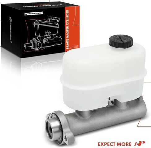 A-Premium Brake Master Cylinder with Reservoir and Sensor Compatible with Dodge Vehicles - Ram 2500, Ram 3500, 2003 2004 2005 - Replace# 5093407AA in Saudi Arabia