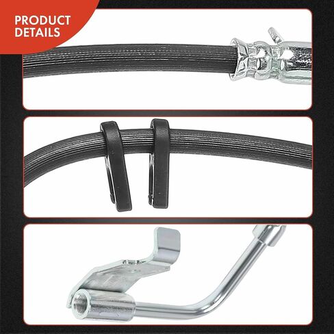 خرطوم هيدروليكي A-Premium للفرامل الجانبية للراكب الأمامي متوافق مع موديلات مختارة من Jeep - Wrangler 2011 2012 2013 2014 in Saudi Arabia