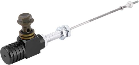 Acouto Clutch Slave Cylinder Motorcycle، مضخة فرامل القابض الهيدروليكي، M10x1.25mm مضخة فرامل أسطوانة القابض الهيدروليكي الرئيسية للدراجات النارية ATV Dirt Bike (أسود) in Saudi Arabia