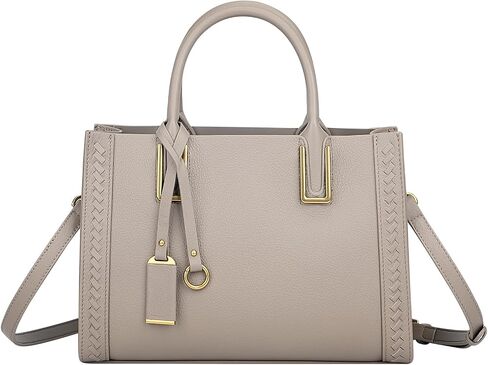 Over Earth Geniune Leather Satchel Bags for Women Soft Leather Top Handle Handbags Classic Crossbody Purses in Saudi Arabia