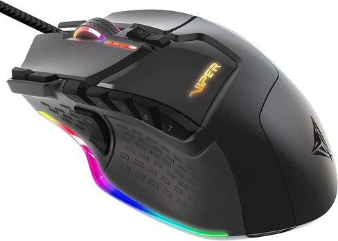 ماوس ليزر Patriot Viper Gaming V570 RGB Blackout Edition Pro يصل إلى 12000 نقطة في البوصة in Kuwait