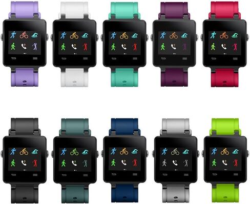 Band for Garmin Vivoactive, Soft Silicone Replacement Watch Band for Garmin Vivoactive/Vivoactive Acetate (No Tracker, Replacement Bands Only) in Saudi Arabia