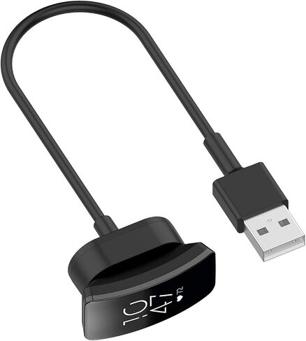 مشبك شحن AWINNER متوافق مع Fitbit Inspire and Inspire HR/Ace 2 - كابل شحن USB بديل لمحول الشحن لساعة اللياقة الذكية Inspire and Inspire HR Ace2 in Saudi Arabia