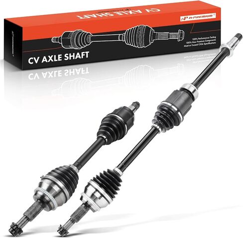 A-Premium Pair (2) Front CV Axle Shaft Assembly Compatible with Toyota Camry 2002-2006, Highlander 2004-2007, Solara 2004-2008 & Lexus RX330 2004-2006, RX350 2007-2009, ES300 2002-2003, ES330 in Saudi Arabia