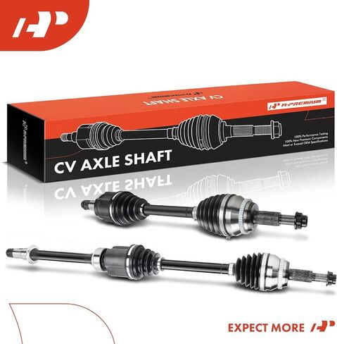 A-Premium Pair (2) Front CV Axle Shaft Assembly Compatible with Toyota Camry 2002-2006, Highlander 2004-2007, Solara 2004-2008 & Lexus RX330 2004-2006, RX350 2007-2009, ES300 2002-2003, ES330 in Saudi Arabia