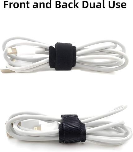 80 قطعة من روابط الكابلات القابلة لإعادة الاستخدام ومجموعات ملصقات الكابلات، روابط كابلات تثبيت قابلة لإعادة الاستخدام مع خطاف وحلقة. إدارة كابلات الأسلاك لتنظيم المنزل والمكتب ومراكز البيانات، 60 رابط كابل + 20 ملصق كابل. متعدد الألوان in Kuwait