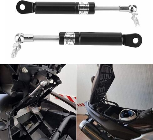 2 قطعة الدعامات مقعد دراجة نارية ، دعامات رفع المقعد السرج الغاز الربيع لياماها T-MAX 500/T-MAX 530 in Saudi Arabia