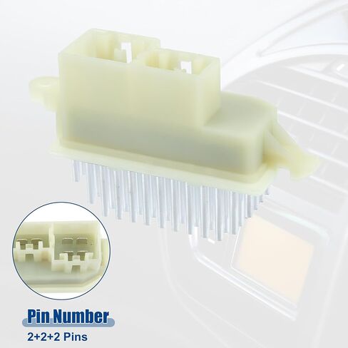 ACROPIX HVAC Blower Motor Resistor Heater Fit for Ford Ecosport - Pack of 1 Beige in Saudi Arabia