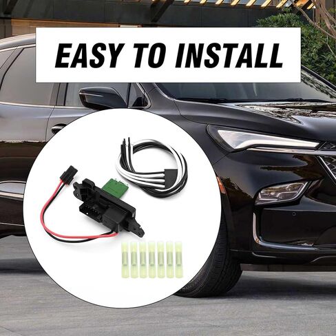 89019100 15862656 طقم مقاوم محرك منفاخ المروحة HVAC مع حزام، بديل لسيارة Chevy 2002-2009، Buick Rainier 2004-2007، GMC Envoy XL 2002-2006، Isuzu Ascender 2003-2008 in Kuwait