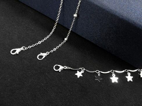 Choker Necklace Set Multilayer Layers Chain Clavicle Necklace Jewelry for Women in Saudi Arabia