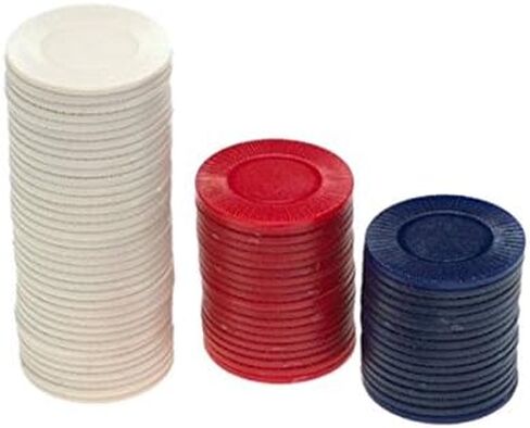 Bicycle Poker Chips - 100 Count with 3 Colors (2 Pack) in Saudi Arabia