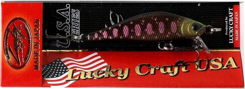 مؤشر LUCKY CRAFT 50S، الغرق، طُعم صيد سمك السلمون المرقط، Jerkbait، صامت، معدات صيد المياه العذبة، ملحقات صيد النهر، أدوات صيد البحيرة، قوس قزح in Kuwait