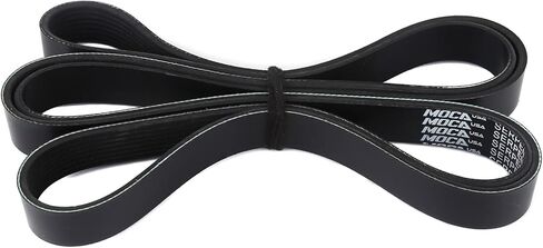 MOCA 8PK2515 EPDM Serpentine Belt fit 98-02 for Ford E-350 Econoline Club Wagon 5.4L 6.8L & 99-03 for Ford for F-150 5.4L & 97-01 for Ford E-150 Econoline 4.6L 5.4L in Saudi Arabia