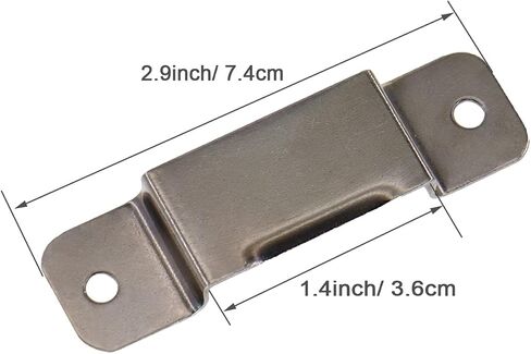 Tape Measure Clips Set of 6 Metal Measuring Tape Holder Clip with Fitting Screws for Leather Tape Holster and Tool Pocket Pouch in Saudi Arabia