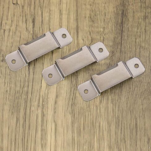 Tape Measure Clips Set of 6 Metal Measuring Tape Holder Clip with Fitting Screws for Leather Tape Holster and Tool Pocket Pouch in Saudi Arabia