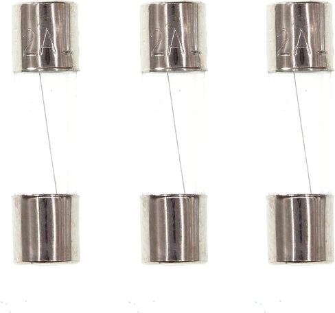 25 Pieces F0.2AL250V 0.2A 0.2 Amp 250V 6 * 30mm Fast-Blow Glass Fuse in Saudi Arabia