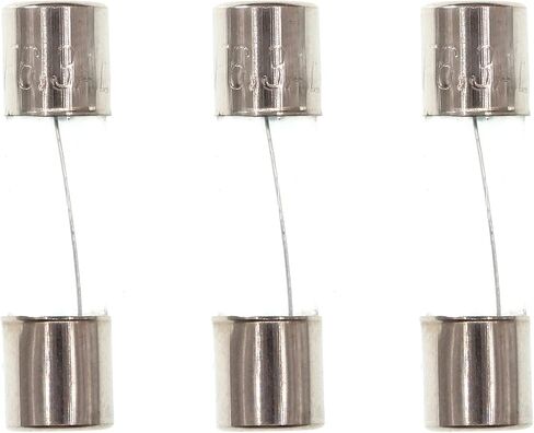 25 Pieces F0.2AL250V 0.2A 0.2 Amp 250V 6 * 30mm Fast-Blow Glass Fuse in Saudi Arabia