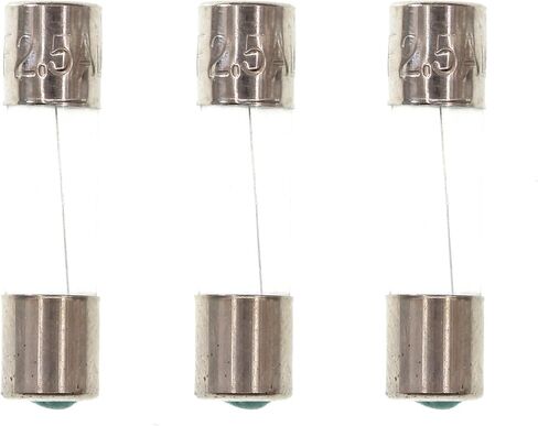 25 Pieces F0.2AL250V 0.2A 0.2 Amp 250V 6 * 30mm Fast-Blow Glass Fuse in Saudi Arabia